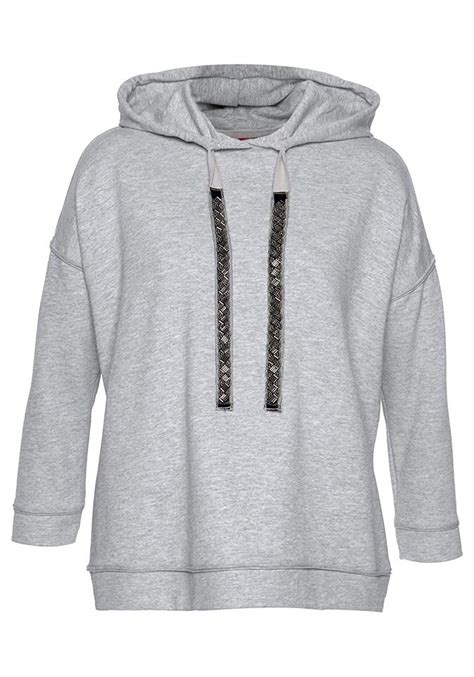 Damen Grau Hoodies & Sweatshirts 